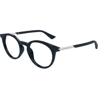 Bottega Veneta Unisex BV1335OA 004 Optiske stel Acetat Blå Transparent Rund