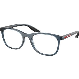 Prada Linea Rossa Mand PS 05PV CZH1O1 Optiske stel Nylon Blå Transparent Pillow Normal