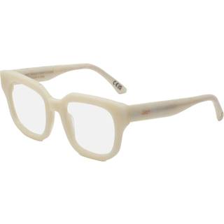 Retrosuperfuture Unisex GDB Sabato optical Roccia bianca Optiske stel Acetat Hvid Firkantet Normal