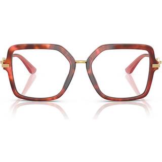 Dolce & Gabbana Kvinde DG3396 3444 Vista -rammer Acetat Skildpadde Transparent Firkantet Normal