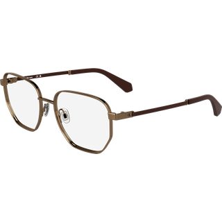 Calvin Klein Unisex CKJ25203 704 Optiske stel Metal Guld Firkantet Normal