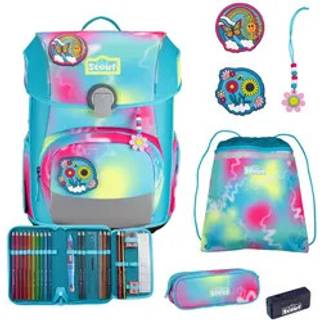 Scout Neo Happy Rainbow Exkl Edition Safety Light Schulranzen Set