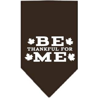 Var tacksam för mig skärmtryck bandana kakao liten