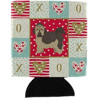 """" Caroline's Treasures CK5888CC Russisk Lapdog Love Can eller Bottle Hugger Cold-Beverage-Koozies Multicolor """"