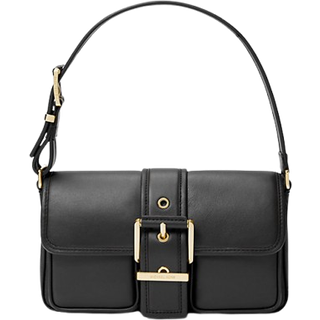 MK Colby Medium Leather Shoulder Bag - Black - Michael Kors - ONE SIZE