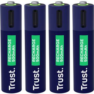 Trust 4 x AAA USB-C Rechargeable