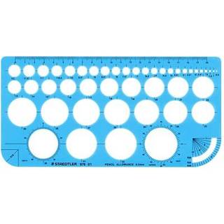 Staedtler Template Circle Lineal 976 01