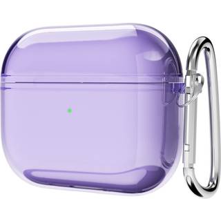 Svanove til AirPods Pro 3. Generation Case Clear (2021) Gennemsigtige s?de AirPods 3 Case Silicone Cover Tilbeh?r Soft TPU Rubber Airpods sag til