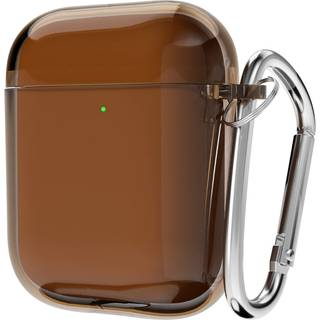 Svanove til AirPods Case Clear (1./2.) Gennemsigtige s?de AirPods 2. Gerernation Case Silicone Cover Accessories Soft TPU Rubber Airpods 1. sag f