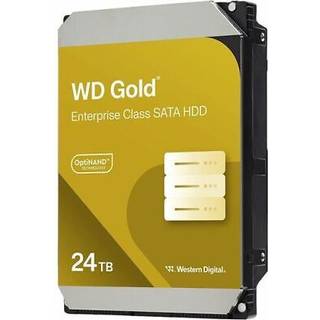 WD Gold Enterprise Class SATA HDD 24 TB ➞ På lager - klar til levering