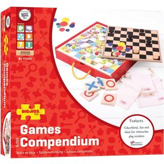 Bigjigs Wooden Board Games 4in1