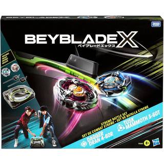 Beyblade X Xtreme Battle Set with Beystadium 2 Right-Spinning Top Toys and 2 Launchers