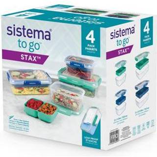 Club 4 Pack Stax To Go 2x 1L og 2x 2.2L