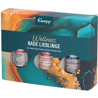 Kneipp Wellness Bath Oil Collection Gavesæt til bad - 3x20 ml