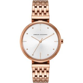 Armani Exchange AX5901 Zoe Sølvfarvet/Rosaguldtonet stål Ø36 mm