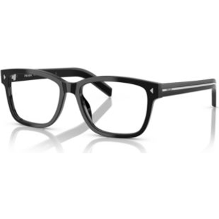 Prada Mand PR B10V 16K1O1 Optiske stel Acetat Sort Transparent Firkantet Normal
