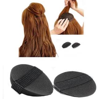 4 pcs/2pair svamp st?d det op volumen h?rbase styling inds?t v?rkt?jsh?r tilbeh?r sort