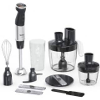 Tefal Quickchef+ HB67G830 blender 0,8 L Nedsænkning blender 1000 W Sort, Rustfrit stål