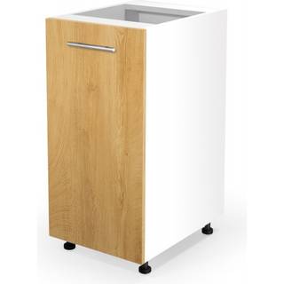 VENTO D-40/82 underskab, - Hvid/honningeg