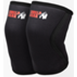 Gorilla Wear 7 mm Knee Sleeves, , Black