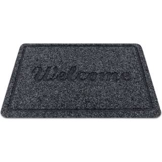 Visker WELCOME 2098 skridsikker, ekstern, intern - antracit 40x60 cm