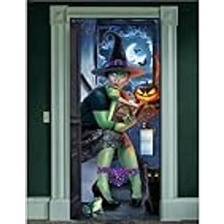 Heks på toilet dørdekoration