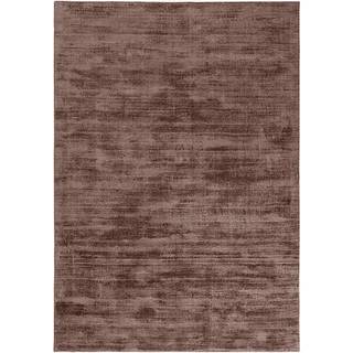 ANELA viskose-tæppe - Brun