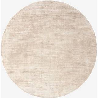 ANELA rund viskose-tæppe ø 200 cm - Grå