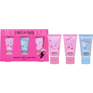Emily In Paris Hand & Nail Cream Trio Gavesæt til hænder 3x30 ml - 3x30 ml