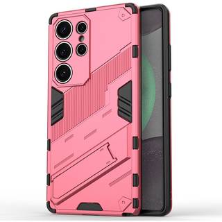 Samsung Galaxy S25 Ultra - EIDERWOOD Håndværker Cover m. Kickstand - Lyserød