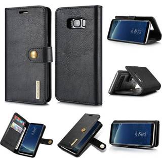 DG.MING Samsung Galaxy S8 Læder etui - Sort
