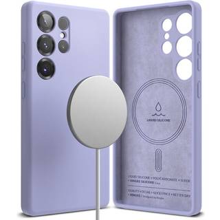 Ringke Silicone Magnetic Case Samsung Galaxy S25 Ultra Lavender