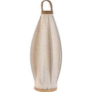 Bordlampe Home ESPRIT Brun Hør Metal Tov 25 x 25 x 60 cm