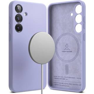 Ringke Silicone Magnetic Case Samsung Galaxy S25 Lavender