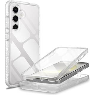 Mobique Full Protection Case Samsung Galaxy S25 Gennemsigtig