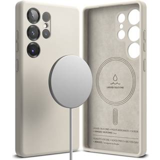Ringke Silicone Magnetic Case Samsung Galaxy S25 Ultra Stone