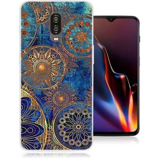 OnePlus 6T beskyttelsesetui i silikone med mønster - Mandala
