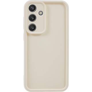 EIDERWOOD Samsung Galaxy S25 - Anti-Slip Fleksibelt Plastik Cover - Hvid