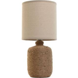 Bordlampe Home ESPRIT Brun 50 W 220 V 23 x 23 x 45 cm