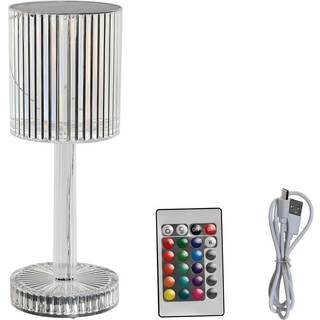 Bordlampe Home ESPRIT 8,5 x 8,5 x 23,5 cm