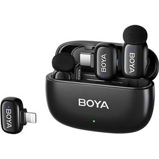 Boya Mini-12 Trådløs Mikrofon - 100m Rækkevidde