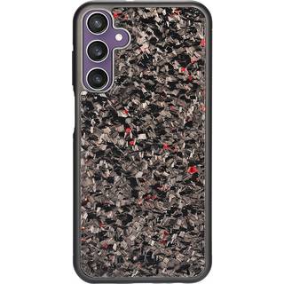 EIDERWOOD Samsung Galaxy S24 Carbon Cover m. Skridsikker Kant - MagSafe Kompatibelt - Rød
