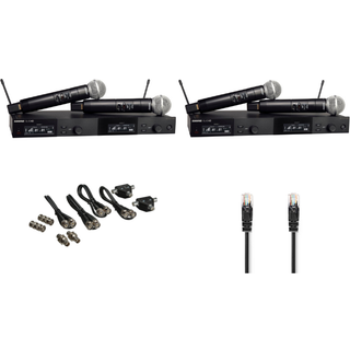 Shure SLXD SM58 Trådløst System (4 kanaler, J53)