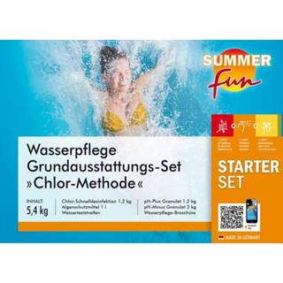 Summer Fun startsæt til vandpleje, 5,4 kg