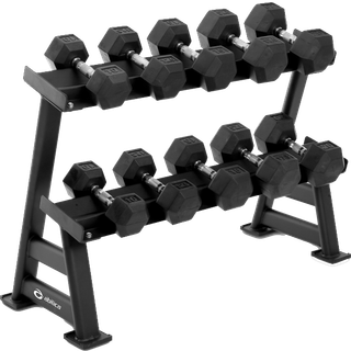 Dumbbellrack Maxi Set Hex, 5-par: 10 - 20 kg, Abilica