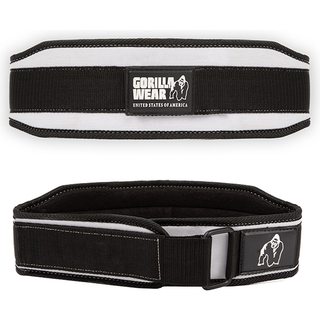 4 Inch Womens Lifting Belt, black, large