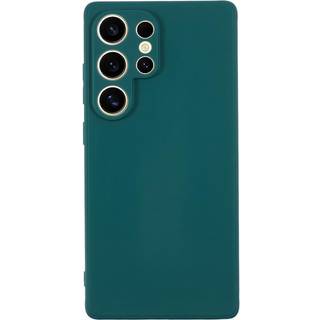 EIDERWOOD Samsung Galaxy S25 Ultra Fleksibelt Plast Cover med Stødbeskyttelse - Mørkegrøn