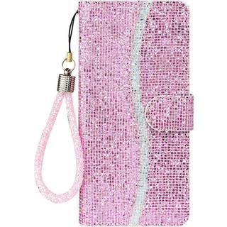 EIDERWOOD Samsung Galaxy S24 / S25 Glimmer Flip Cover m. Kortholder og Ståfunktion - Sølv