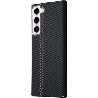 EIDERWOOD Mønstret Carbon Cover - Samsung Galaxy S23 - MagSafe Kompatibel - Dark ZigZag Pattern
