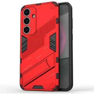Samsung Galaxy S25 - EIDERWOOD Håndværker Cover m. Kickstand - Rød